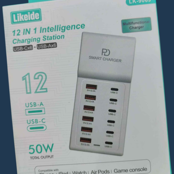 12-in-1 Multi USB Charging Hub