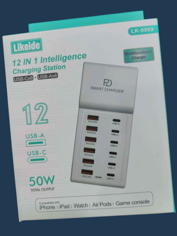 12-in-1 Multi USB Charging Hub