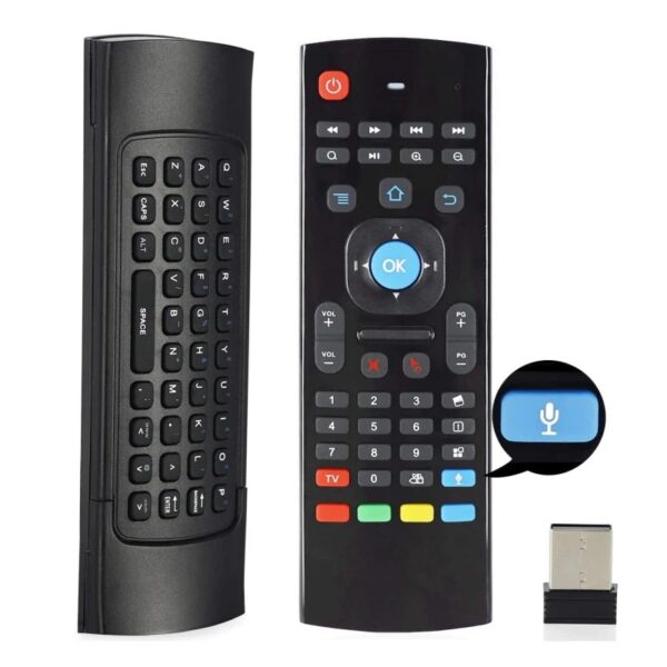 Air Mouse Remote with Mini Wireless Keyboard mac tech