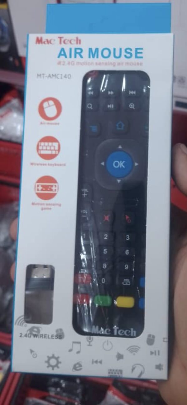 Air Mouse Remote with Mini Wireless Keyboard mac tech