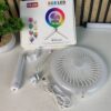 Anneau Lumineux LED RGB et Ventilateur avec Support Flexible
