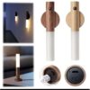 Applique mural LED en bois multi fonctionne rechargeable