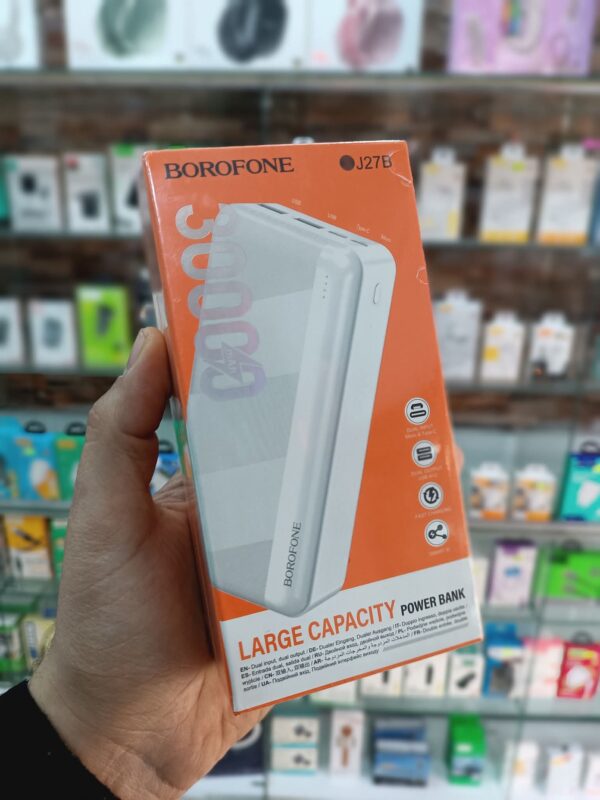 Borofone BJ27B Pindar Power Bank 30000mAh