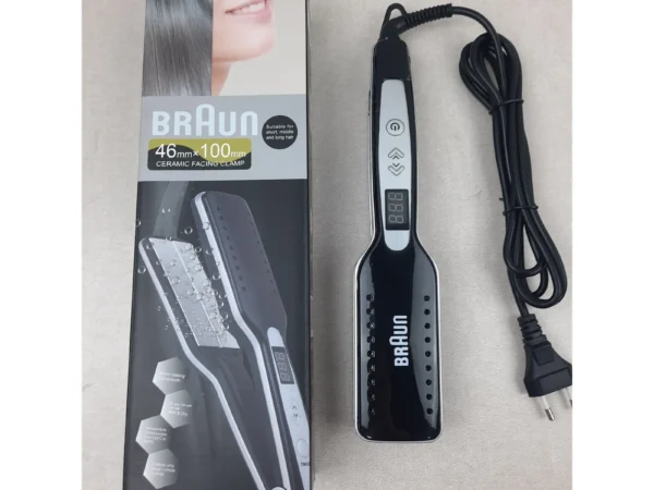Braun BR-3548 Lisseur Braun a vapeur Noir Braun BR-3548 Lisseur Braun a vapeur Noir