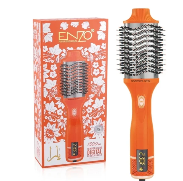 Brosse Enzo Orange EN-6219 température digital