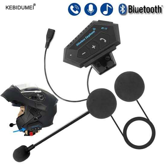 Écouteurs Bluetooth pour Casque de Moto BT-12
