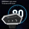 Écouteurs Bluetooth pour Casque de Moto BT-12