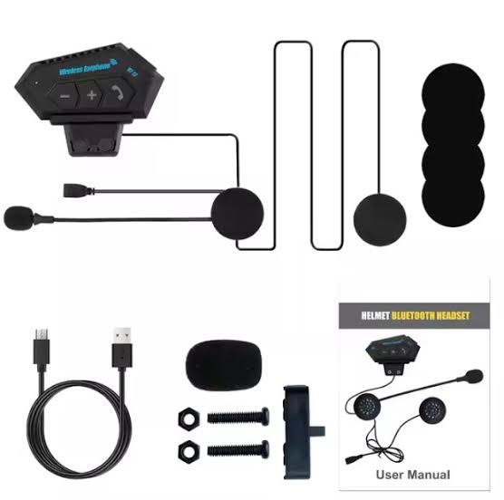 Écouteurs Bluetooth pour Casque de Moto BT-12