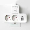 Fiche Multiprise avec 2USB et type-C