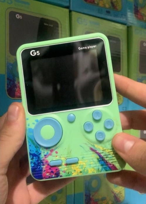G5 Console de jeu portable avec 500 jeux intégrés