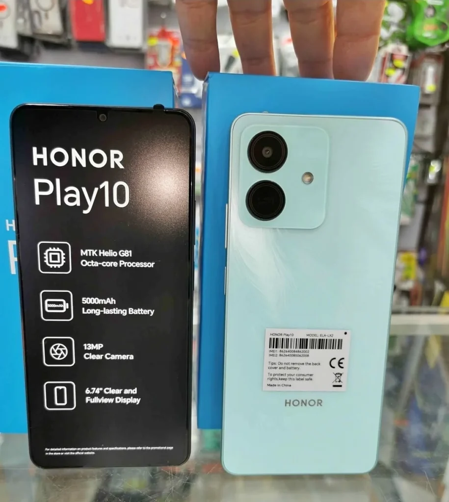 Honor play10 smartphone
