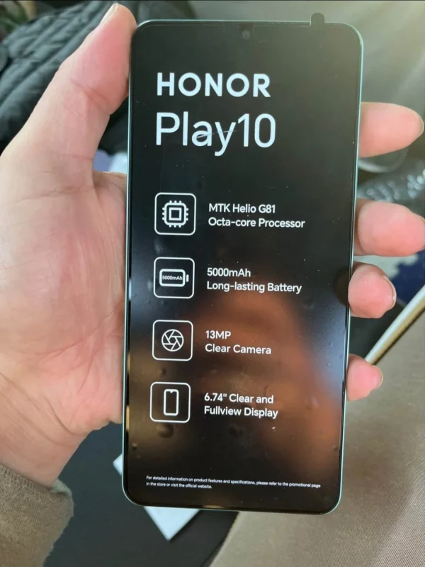 Honor play10 smartphone