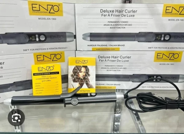 Lisseur DELUXE HAIR CURLER EN-1963 ENZO