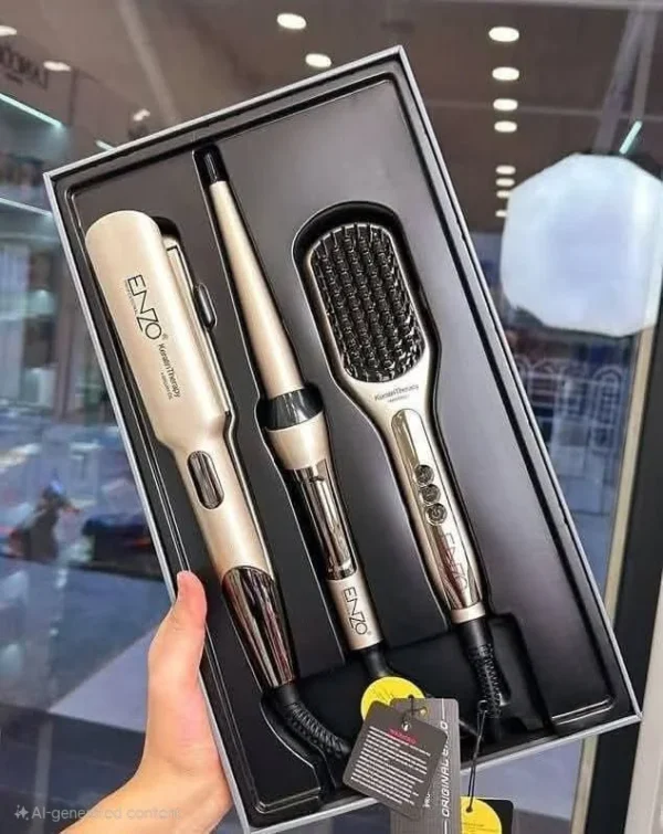 Pack ENZO En-3885 Kit Professionnel avec Design Remington de