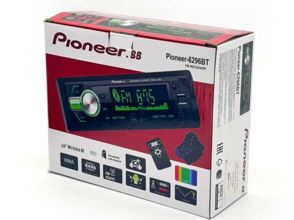 Pioneer-6296BT FM Receiver & MP3 Player pour Voitures Pioneer-6296BT FM Receiver & MP3 Player pour Voitures