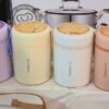 Porte manger électrique USB en acier inoxydable