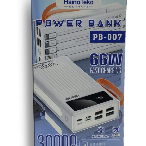 Power bank 30000mah Haino teko pb-007