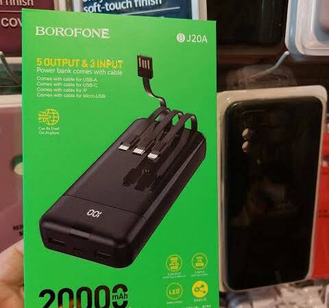 Power bank borofone BJ20A 20000mAh Power bank borofone BJ20A 20000mAh