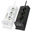 Triplette avec chargeur sans fil 3 Socket 3 mètres