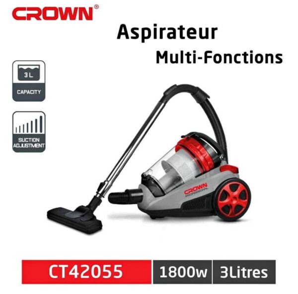 Aspirateur CROWN 1800W Aspirateur CROWN 1800W