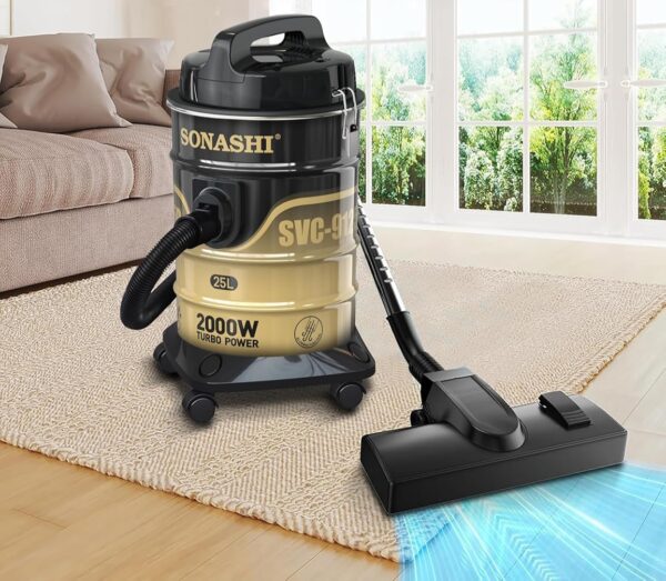 Aspirateur Sonashi 2400W 25L SVC-9125C