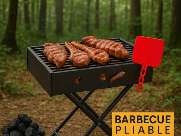 Barbecue Pliable 50×55×30cm Mokran