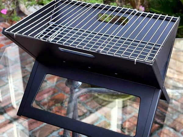Barbecue à charbon portable et pliable