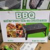 Barbecue en Acier Noir Portable BBQ