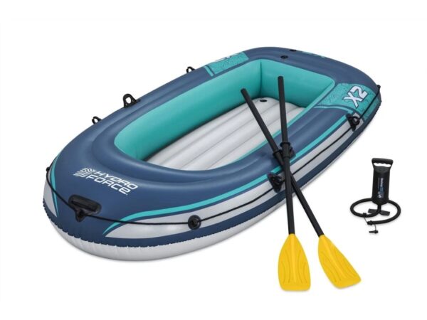 Bestway 61153 Bateau Trek X2 raft set pompe+rames 232 ×118cm 250kg Bestway 61153 Bateau Trek X2 raft set pompe+rames 232 ×118cm 250kg