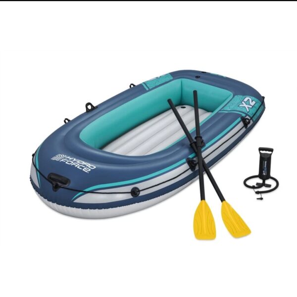 Bestway 61153 Bateau Trek X2 raft set pompe+rames 232 ×118cm 250kg Bestway 61153 Bateau Trek X2 raft set pompe+rames 232 ×118cm 250kg