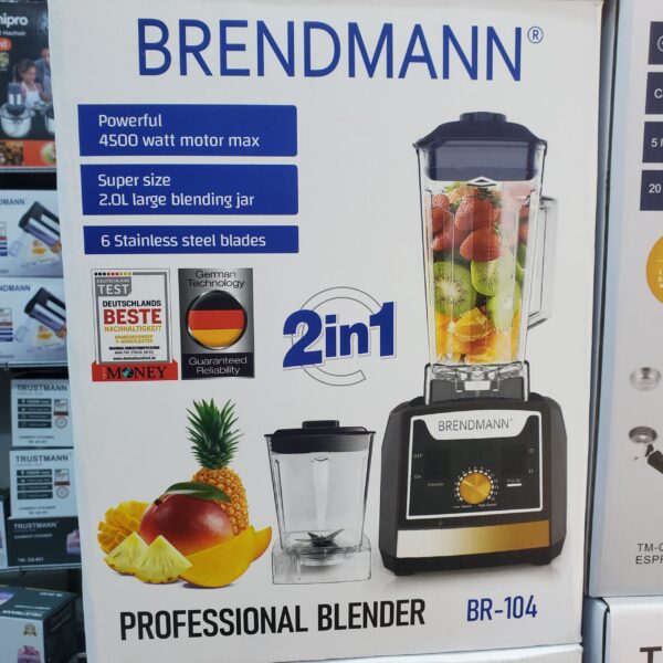 Blander 2en1 BRENDMANN 4500W 2L Blander 2en1 BRENDMANN 4500W 2L