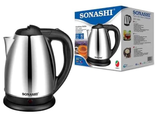 Bouilloire Electrique Inox 1.8L Sonashi SKT-1804 Bouilloire Electrique Inox 1.8L Sonashi SKT-1804