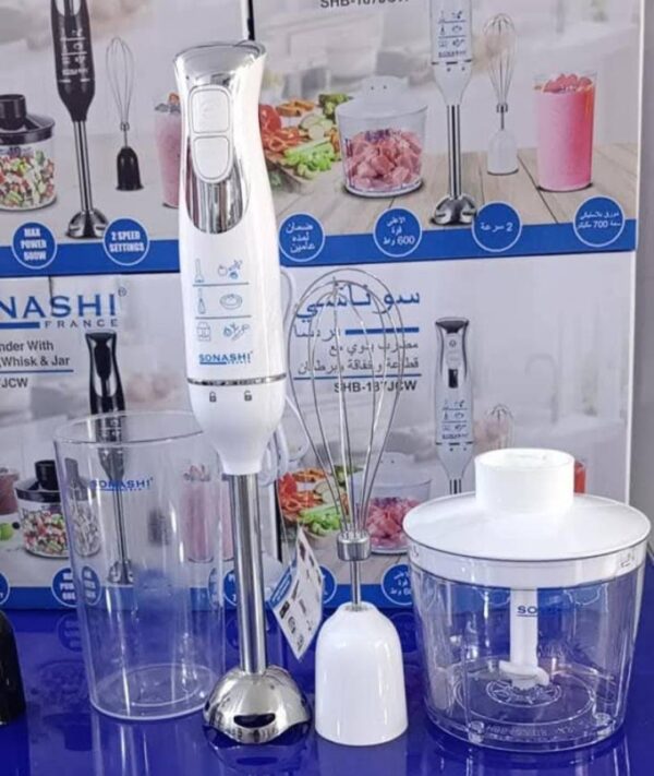 Bras Mixeur Sonashi 3en1 600 W