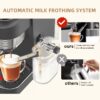 Cafetière 4en1 KitchenLab 20Bar 1.1L CM-002 Avec Réservoir