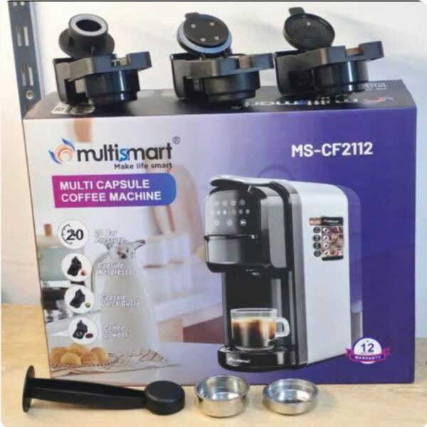 Cafetière Multismart CF2112 Digital 4en1 20Bar