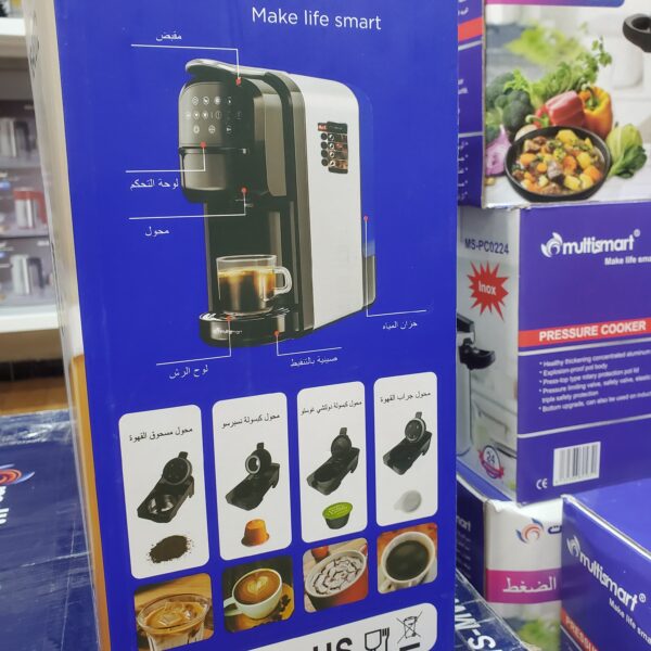 Cafetière Multismart CF2112 Digital 4en1 20Bar