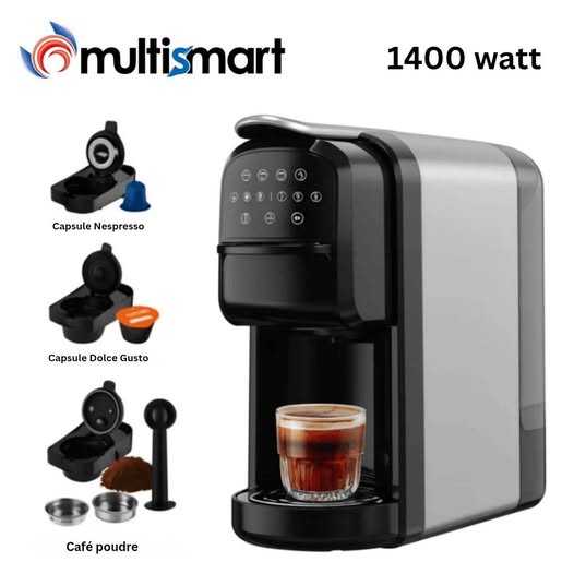 Cafetière Multismart CF2112 Digital 4en1 20Bar