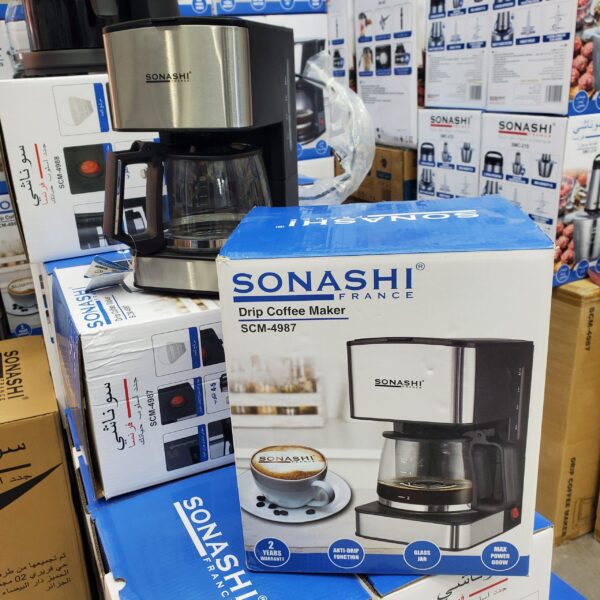 Cafetière Sonashi SCM-4987 680W 6-8 tasse Cafetière Sonashi SCM-4987 680W 6-8 tasse