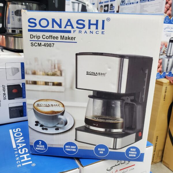 Cafetière Sonashi SCM-4987 680W 6-8 tasse Cafetière Sonashi SCM-4987 680W 6-8 tasse