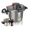 Cocotte et Marmite 3en1 robuste 8L 24cm multifonction