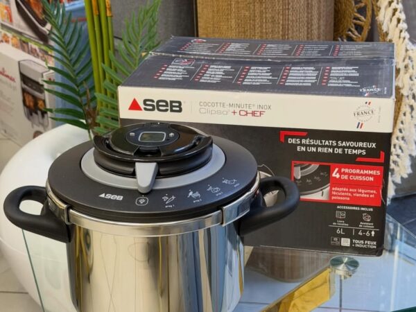 Cocotte minute SEB 6L Clipso+Chef original Cocotte minute SEB 6L Clipso+Chef original