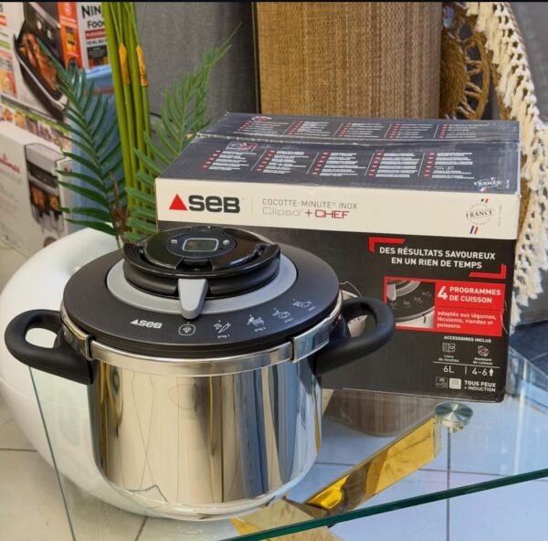 Cocotte minute SEB 6L Clipso+Chef original