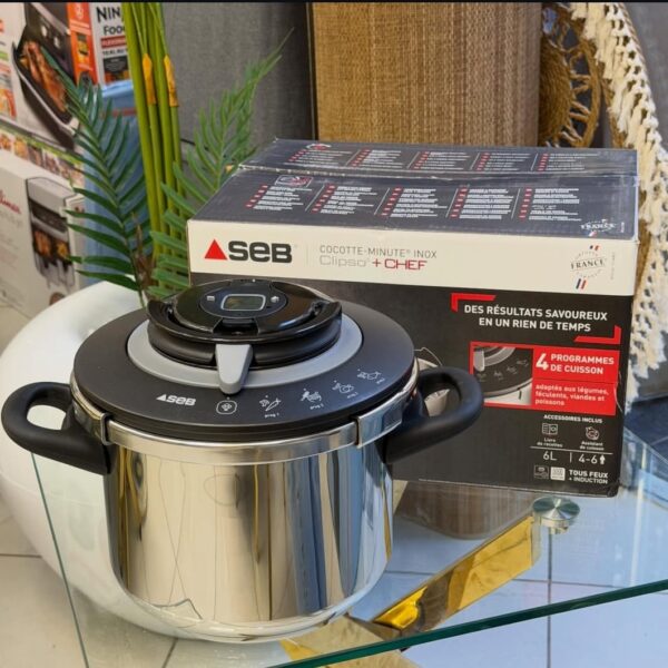Cocotte minute SEB 6L Clipso+Chef original