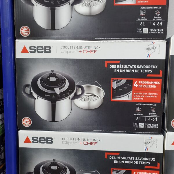 Cocotte minute SEB 6L Clipso+Chef original