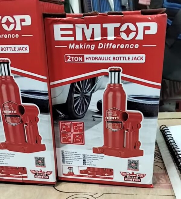 Cric hydrolique EMTOP 2TON Cric hydrolique EMTOP 2TON