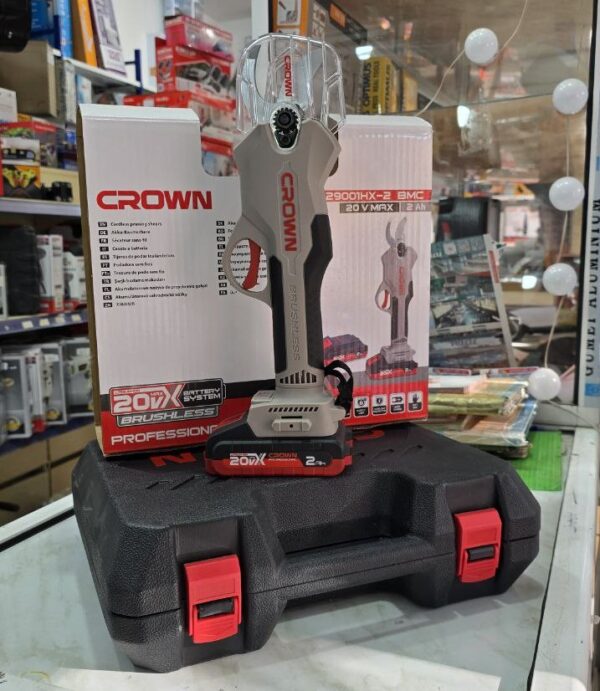 Ct29001hx Sécateur électrique rechargeable crown Ct29001hx Sécateur électrique rechargeable crown