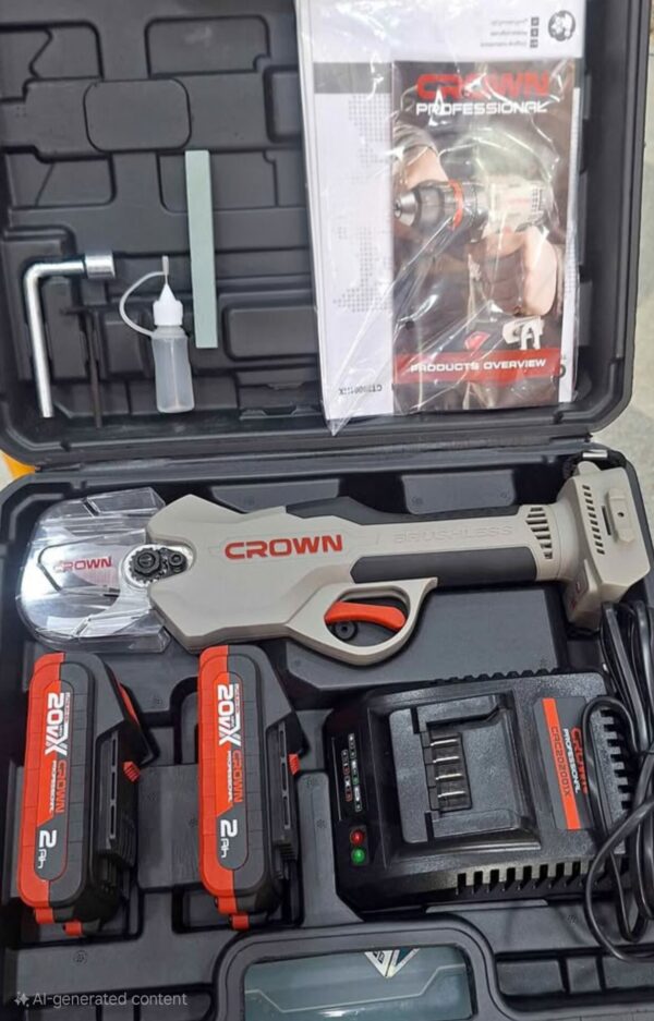Ct29001hx Sécateur électrique rechargeable crown Ct29001hx Sécateur électrique rechargeable crown