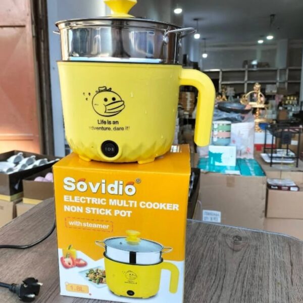 Cuiseur À Vapeur 600w 1.6L Sovidio SD-18 Cuiseur À Vapeur 600w 1.6L Sovidio SD-18