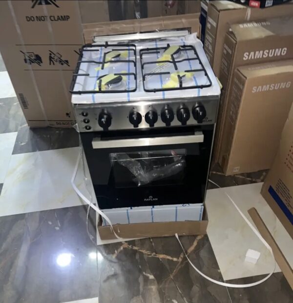 Cuisinier raylan gaz gaz 55cm Gris-inox Cuisinier raylan gaz gaz 55cm Gris-inox