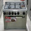 Cuisinière 4 Feux Inox Géant Italiano Ventiler